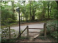 TQ5044 : Footpath stile near Chiddingstone by Malc McDonald