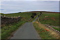 SE0798 : Lane heading North West towards Fremington Edge by Chris Heaton