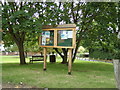 TL8629 : White Colne Village Notice Board by Geographer