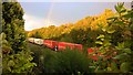 TF1504 : Freight train viewed from Hurn Bridge, Werrington by Paul Bryan