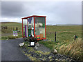 HP6309 : The Unst Bus Shelter near Baltasound by David Dixon