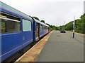 SJ9195 : Stalybridge train at Denton Station by Gerald England