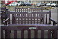 TA0488 : Memorial benches by Bob Harvey