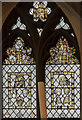 SP0202 : Medieval stained glass window, St John the Baptist church, Cirencester by Julian P Guffogg