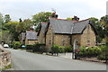 SJ3049 : Cottages opposite the Bersham Ironworks by Richard Hoare