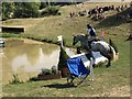 ST8799 : Water jump at Gatcombe by Jonathan Hutchins