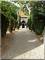 TL9125 : Church Path to St. Margaret & St. Catherine's Church by Geographer