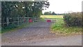 SU7938 : Metal gate leading on to a track by John P Reeves