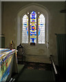 TL3042 : Litlington: St Catherine - USAAF commemorative window by John Sutton