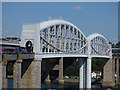 SX4358 : Western end of the Royal Albert Bridge by Stephen Craven