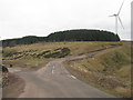 NT6868 : Access road to Crystal Rig Wind Farm by M J Richardson