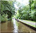 SJ2642 : Canoeists on the Llangollen Canal by Gerald England