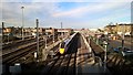 TL1898 : LNER Azuma intercity express train at Peterborough Station by Paul Bryan