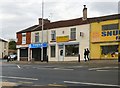 SJ8990 : Shops on Great Portwood Street by Gerald England