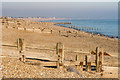 TQ6503 : Beach, Pevensey Bay by Ian Capper