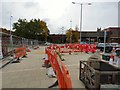 SJ8990 : Roadworks at Knightsbridge by Gerald England