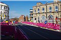 SO9198 : Tram tracks on Pipers Row, Wolverhampton by P L Chadwick