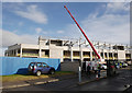 NH6645 : Inverness Justice Centre under construction by Craig Wallace