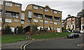 TQ3370 : Maisonettes, Palace Square, Crystal Palace, south London by Robin Stott