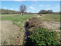 TM3669 : River Yox at Sibton Abbey Ruins by Geographer