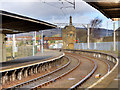 SD4970 : Carnforth Railway Station and Former Furness Railway Signal Box, by David Dixon