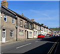 ST1289 : West side of High Street, Abertridwr by Jaggery