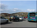 SH5961 : Bus turning at Dinorwig Terminus by Christopher Hall