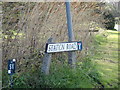 TM4897 : Station Road sign by Geographer