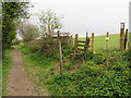 TQ2913 : Bridleway and footpath near Pyecombe by Malc McDonald