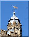 TQ5354 : St Nicholas Church Weather Vane in Sevenoaks by John P Reeves