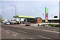 SD3827 : Lytham Service Station, Preston Road by David Dixon