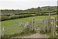 SJ0774 : Gate on the Offa's Dyke path by Mark Anderson