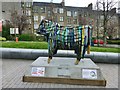 NS4763 : Sculpture: Cow by Lairich Rig