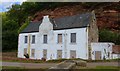 NT3294 : Tenement building at West Wemyss harbour by Bill Kasman