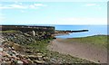 NT3294 : West Wemyss harbour entrance by Bill Kasman