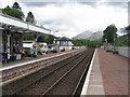 NN1527 : Dalmally station, West Highland Line by M J Richardson