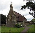 SO5219 : West side of Christ Church, Llangrove, Herefordshire by Jaggery