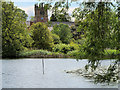 SJ4035 : View across The Mere by David Dixon