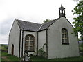 NM4339 : St Ewan's Church and war memorial, Ulva by M J Richardson