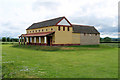 SJ5608 : Reconstruction of a Roman Town House at Wroxeter (Viroconium) by David Dixon