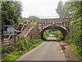 TQ3715 : Railway Bridge 669 over Novington Lane by PAUL FARMER