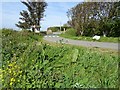 SM7524 : Entrance to Caerfai campsite by Philip Halling