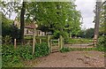 TQ5414 : Wealdway junction at Chiddingly Church by PAUL FARMER