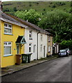 SO1403 : Yellow house, George Street, New Tredegar by Jaggery