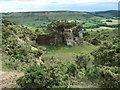 NZ7504 : Disused quarry, Post Gate Hill, Glaisdale by Christine Johnstone