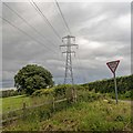 NH4653 : New pylon line above the Fairburn Road by valenta