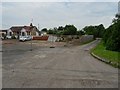 SO8838 : Former garage at Stratford Bridge by Philip Halling