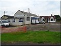 SO8838 : Former garage at Stratford Bridge by Philip Halling