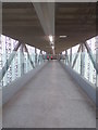 TL4760 : Aerial Walkway at Cambridge North Railway Station by Geographer