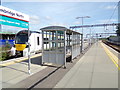 TL4760 : Shelter at Cambridge North Railway Station by Geographer